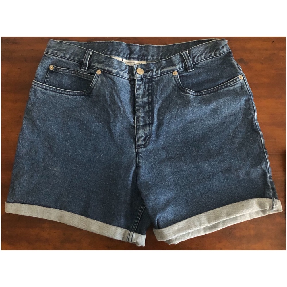 VINTAGE PENDLETON High Rise Jean Shorts